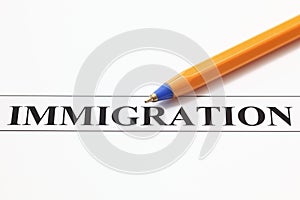 Immigration photo