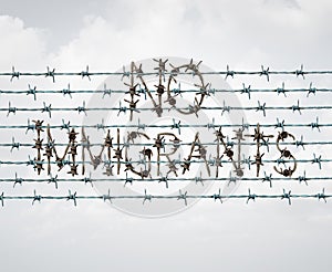 Immigration Ban Symbol photo
