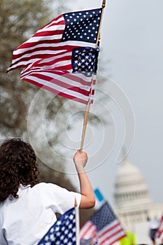 Immigration Rally in Washington
