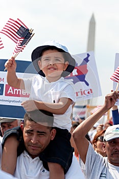 Immigration Rally in Washington