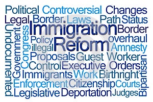 Immigration Reform Word Cloud