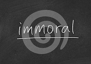 Immoral