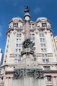 Immortal Glory to the Founders of Sao Paulo monument photo