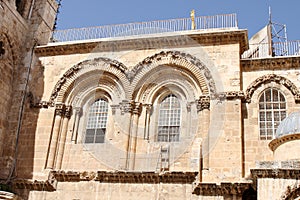 The immovable Ladder - Church of the Holy Sepulchre - Jerusalem - Israel