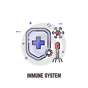 Immune system and shield