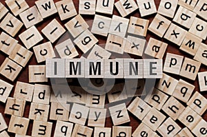 Immune word concept