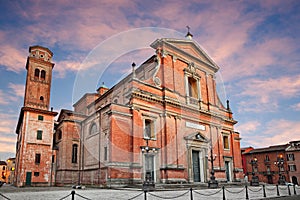 Imola, Bologna, Emilia-Romagna, Italy: the medieval cathedral of