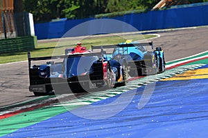 Imola, 12 May 2022: #22 Oreca 07 Gibson of UNITED AUTOSPORTS Team driven by Hanson - Gamble in action during Practice of ELMS