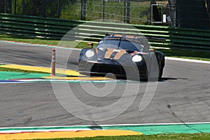 Imola, 12 May 2022: #18 Porsche 911 RSR 19 of ABSOLUTE RACING HKG Team driven by Haryanto - Picariello in action during Practice