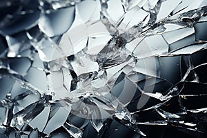 Impact Aesthetics: The Dynamic Art of Glass Breaking – AI Generated 35