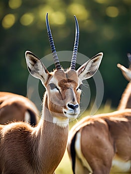 Impala Antelope (Aepyceros melampus) photo