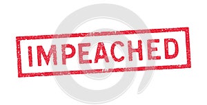 Impeached Red Stamp