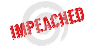 Impeached rubber stamp