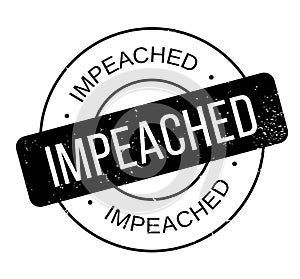 Impeached rubber stamp