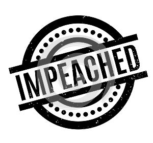 Impeached rubber stamp