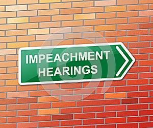 Impeachment Hearings To Impeach Corrupt President Or Politician photo