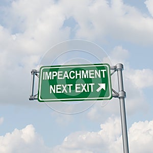 Impeachment Political Legal Symbol