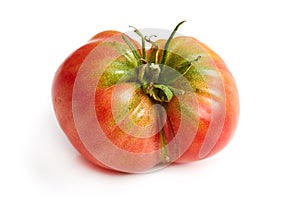 Imperfect heirloom organic tomato