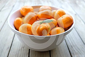 Imperfect satsuma mandarins
