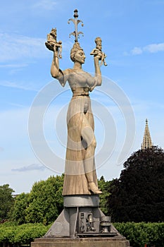 Imperia statue in Constance