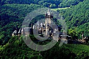 Imperial Castle of Germany at Cochem photo