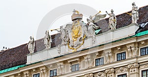 Imperial Chancellery Wing of Hofburg, Vienna, Austria