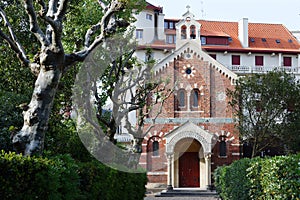 The Imperial Chapel Building in Biarritz , France