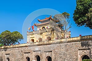 Imperial Citadel of Thang Long located in Hanoi, Vietnam