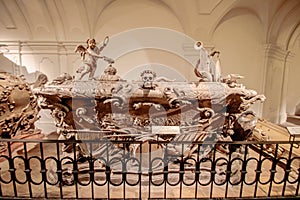 The Imperial Crypt at New Market in Vienna Austria