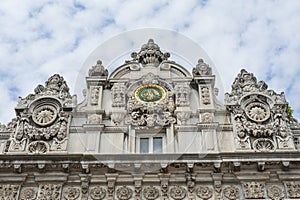 Imperial gate at Dolmabahce Palace in Istanbul