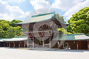 Imperial Meiji Shrine in Shibuya, Tokyo, Japan