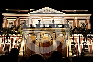 Imperial Museum facade by night - Petropolis photo