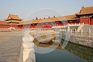 Imperial Palace in Beijing. Forbidden city.