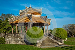 Imperial Royal Palace of Nguyen dynasty in Hue, Vietnam. Unesco