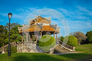 Imperial Royal Palace of Nguyen dynasty in Hue, Vietnam. Unesco