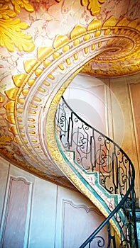 Imperial Stairs Melk Abbey, Austria