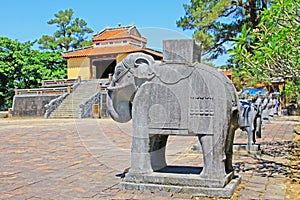 Imperial Tomb of Minh Mang Hue, Vietnam UNESCO World Heritage Site