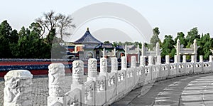 Imperial vault of Heaven In Temple of Heaven, Beijing, China photo