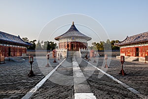Imperial vault of Heaven In Temple of Heaven, Beijing, China photo