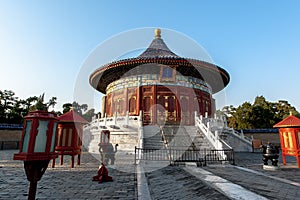 Imperial vault of Heaven In Temple of Heaven, Beijing, China