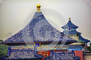 Imperial Vault Prayer Hall Temple of Heaven Beijing China
