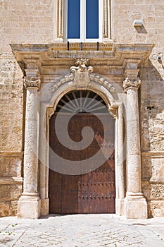 Imperiali castle. Francavilla Fontana. Puglia. Italy.