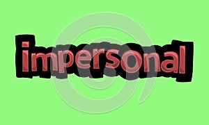 IMPERIALIST writing vector design on a green background