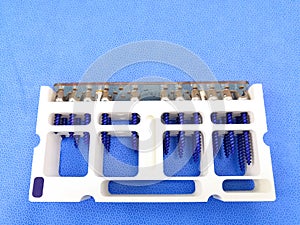 Implant Spinal Pedicle Screws In The Container