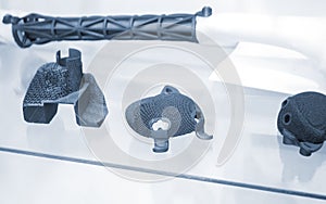 Implants and prostheses printed on 3D printer from biocompatible titanium powder