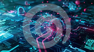 Implement generative AI algorithms to detect and automatically fix bugs in codebases within EIDEs