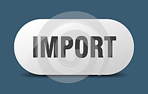 import button. import sign. key. push button.