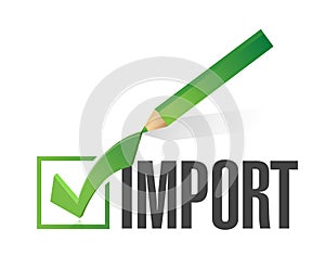 import check mark illustration design