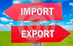 Import or export