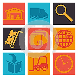 Import free shipping set icons